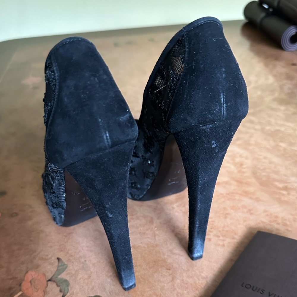 Louis Vuitton Night Call PeepToe Heels - Size 38 - Picture 3 of 4
